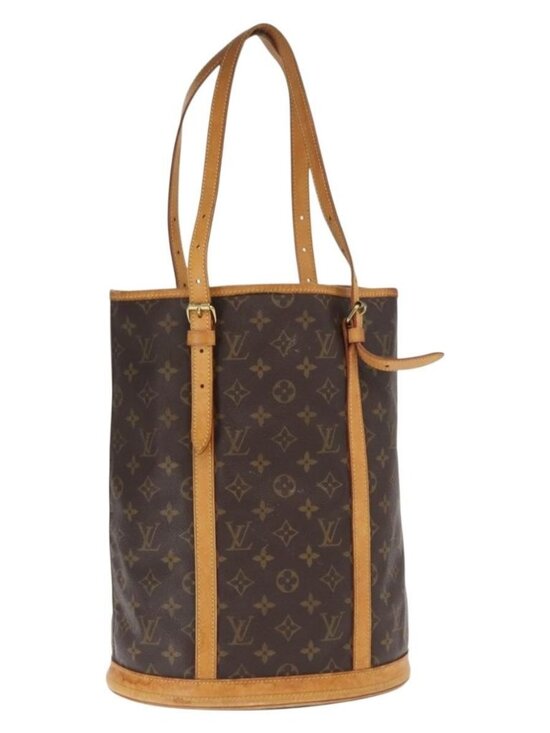 Louis Vuitton Handbags - LOUIS VUITTON Monogram Bucket GM Shoulder Bag M42236 LV Auth 159047